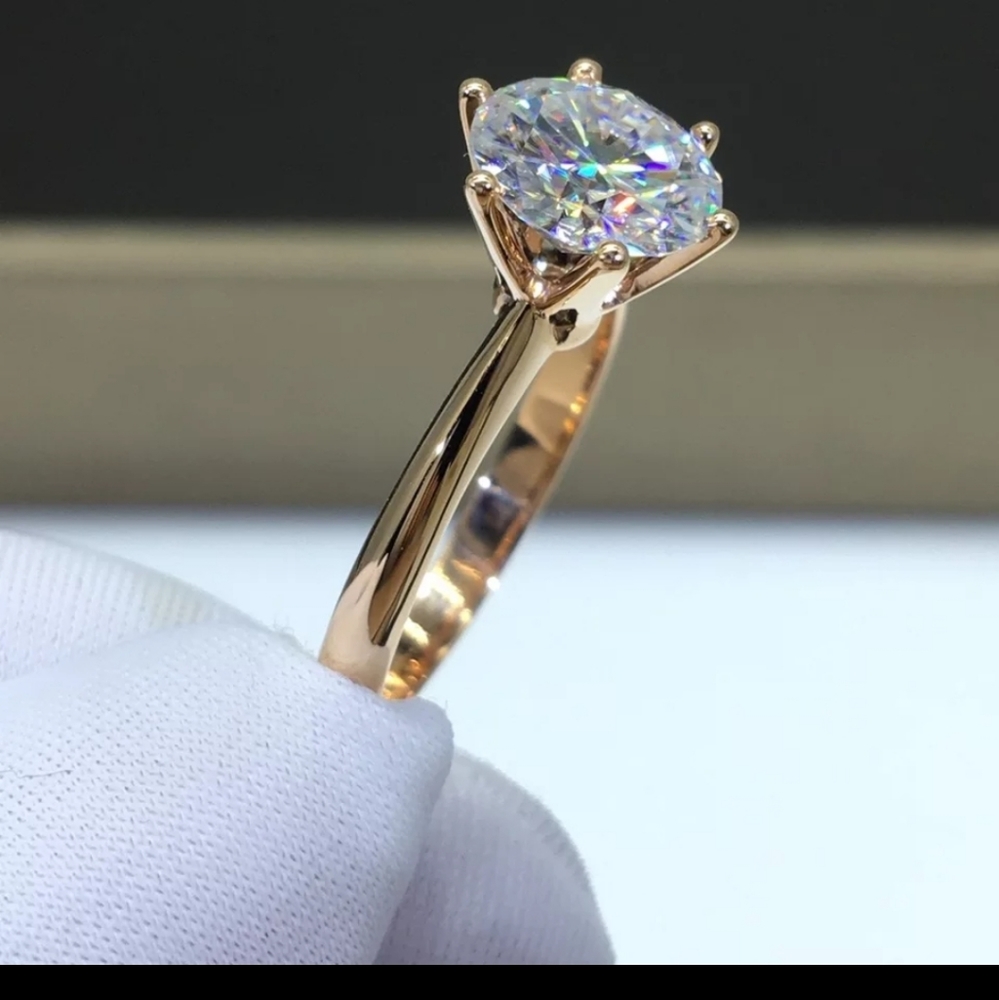 COPY - New! Sz6 Engagement Ring 18k
